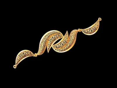 Light bracelet 3D print model