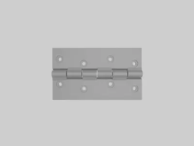 Plastic Hinges Set 3D print model