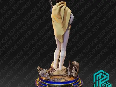 Star Wars Diorama 3D print model