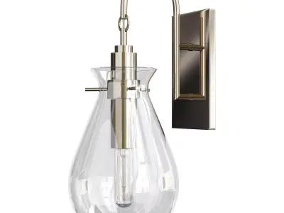 HUTTONSPARK SCONCE Low-poly 3D model