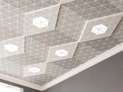 Decorative ceiling 3D model