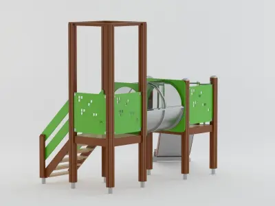 Lappset Activity Tower 04 3D model