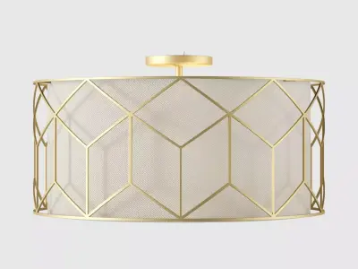Chandelier  Maytoni Messina H223-PL-03-G 3D model