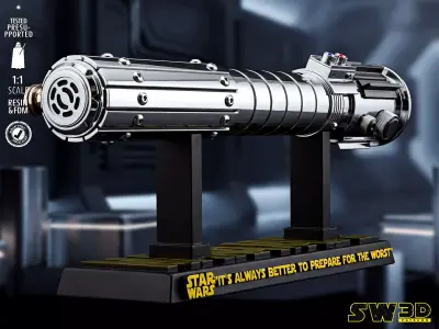 STAR WARS Mara Jade Ligthsaber 3D print model