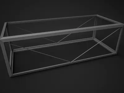 Coffee Table - High Quality Furniture 04 Low-poly 3D model