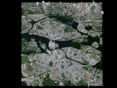 Stockholm - Sweden 3D model