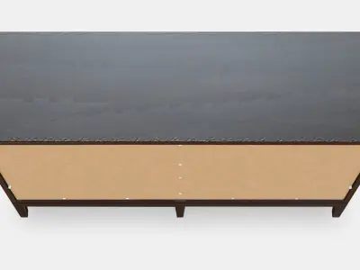 IDANAS chest of drawers with 6 drawers Low-poly 3D model