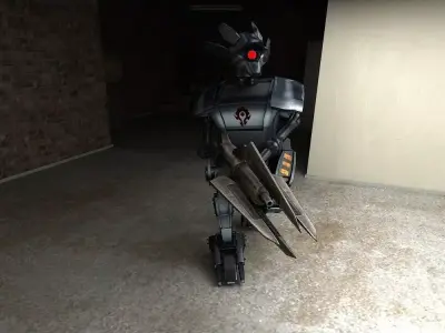 War Machine Robot for Unity 3D model
