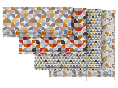 Roman Curtains 150 iliv Nordic Fabric Collection 3D model