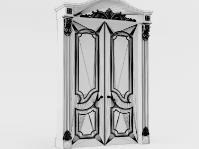 Classic Door  3D model