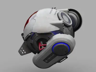 SPY DRONE DS-500  RIGGED 3D model