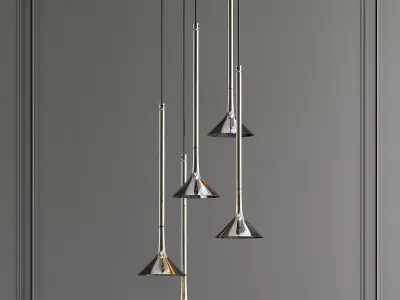 ALIVE 1 alvive chandelier 3D model
