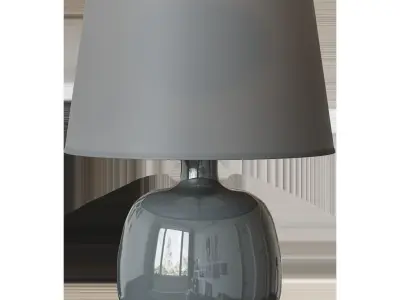 Table Lamp Gray Table Lamp 3D model