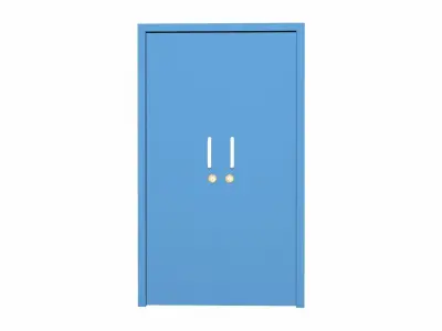 Door 3D Model Low-poly 3D model