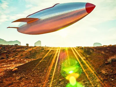 Rocket Spaceship 3D model