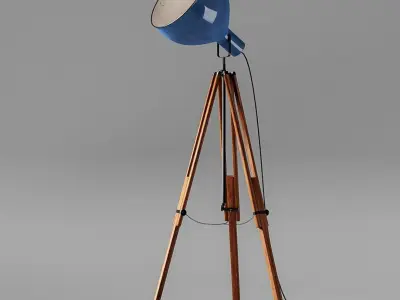 Floor Lamp 02 3D model