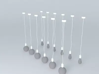 Ceiling lamp Free 3D model