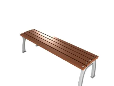 Modern Bench Collection 2 3D model