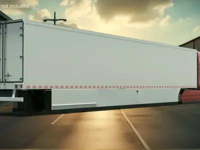  Peterbilt Supertruck 2 with Trailer 