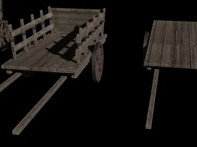 Medieval Pack Modular LOW POLY 3D model