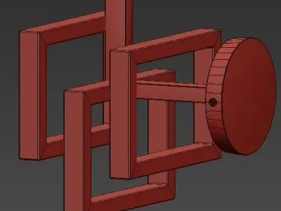 Wall Lamp Windolf 3D model