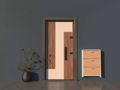 EXTERIOR DOOR E2 3D model