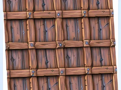 Stylized Wood Seamless Texture Texture