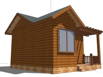 Creative Design-Holiday Cabin-0101 3D model