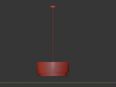 MANDERLINE Suspension lamp 3D model