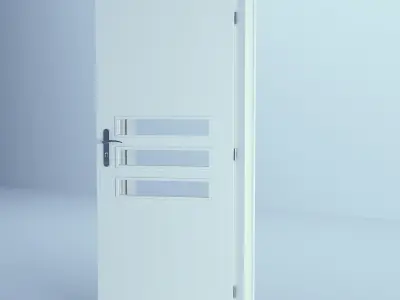 White Door 55 3D model
