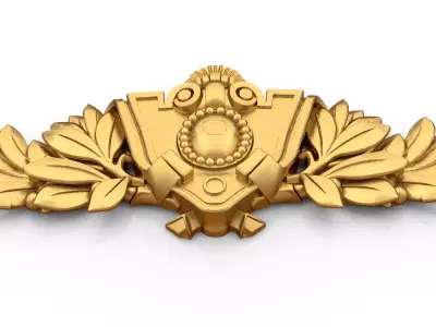 carved classic decorative ornament cnc 3d printing stl 25 3D print model purchase