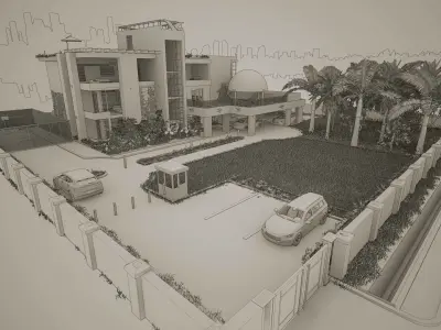 Mansion 3D model