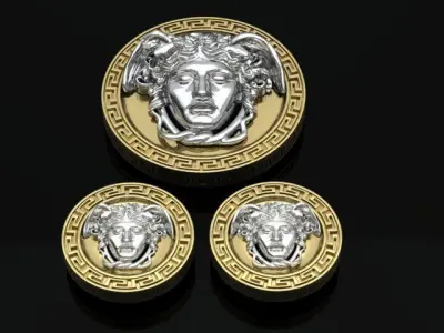 half set madusa 3D print model