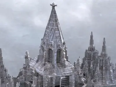 Churches of Cthulhu collection 3 models 3D model