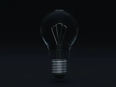 Bulb Lamp 3D model