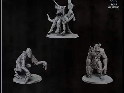 Possesed mutants 3D print model