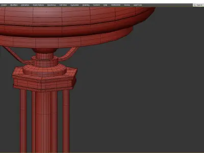 KUTEK DECOR KLOSZ Low-poly 3D model