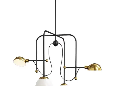 GOLD LAZY Low-poly 3D model