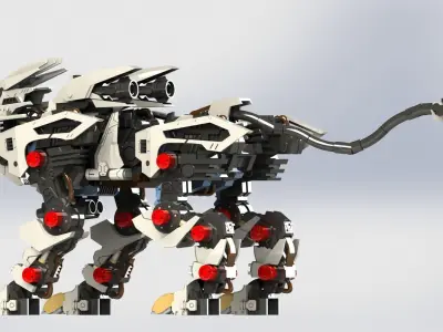 Liger Zero 3D model