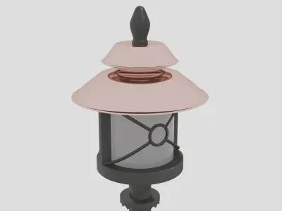 exterior lighting 3D model
