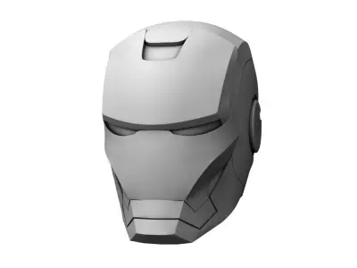 Iron Man helmet 3D model get