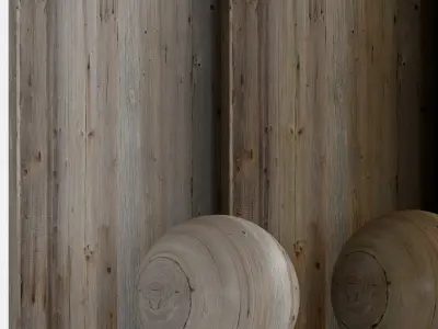 Wood 11 with 3 materials Texture