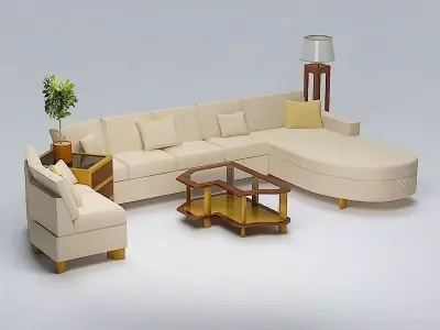 Living Room Furniture 3D model
