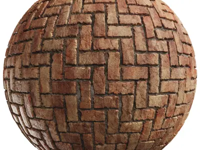 PBR Bricks 02 - Tileable 4K Texture Texture