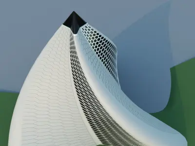 Hotel 08 3D model
