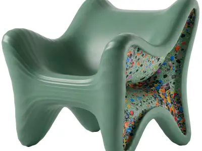 Magis IN-SIDE Polyethylene easy chair 3D model