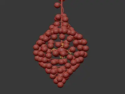 WANDERLUST ball chandelier 3D model