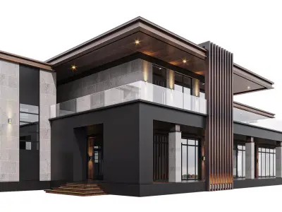 VILLA  N01 3D model