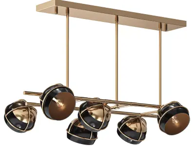 Black Widow II Suspension Lamp 3D model