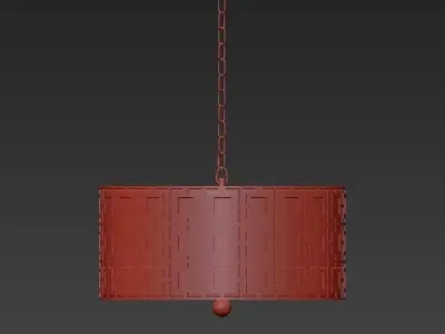 Parker Pendant 3D model